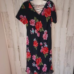 Evan-Picone Floral Dress Size 14W NWT